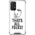 Looney Tunes Porky Thats All Folks Grid Galaxy A72 5G Clear Case